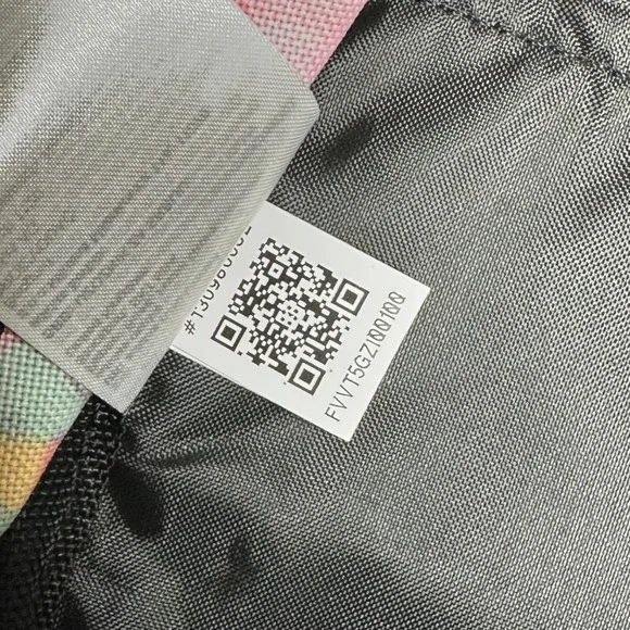 Adidas x Farm Rio Multicolor Graphic Backpack End Plastic Waste Collab Pre-Owned - Picture 8 of 9